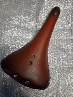 Sedlo Charleston Sporting1975,hnědá kůže-patina