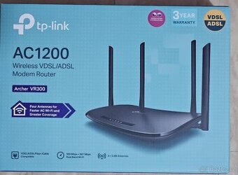 Modem TP-Link AC 1200 v záruce