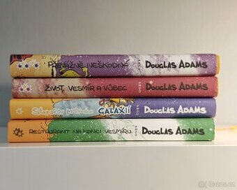 Sada 4 knih STOPAŘŮV PRŮVODCE GALAXIÍ - Douglas Adams