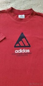 Tričko-Adidas, batikované, s motýlem, s nápisem