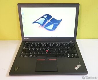 VELMI PĚKNÉ LENOVO X250 /i5-5300U/8GB/SSD256GB/W11/ZÁRUKA