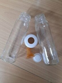 retro kojenecké láhve