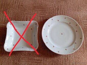 Stará porcelánová mísa/talíř Moritz Zdekauer