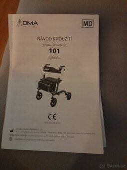 Čtyřkolové chodítko DMA 101  NEPOUŽITÉ