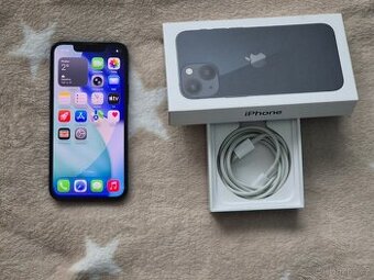 iPhone 13 mini 128gb stav baterie 100%