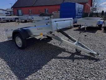 Přívěsný vozík 252x130cm, sklopný, 750kg,130km/h