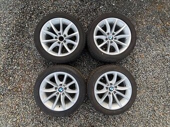 Alu kola na BMW 5 E60 R17 letní pneu 245/45/17