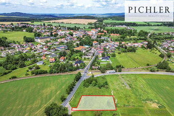Prodej stavebního pozemku 1061 m2, Mirošov - 1