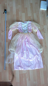 šaty kostýmy ledové království princezna - 1