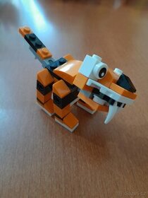 Lego různé - Vrtulník, Tygr, Auto..