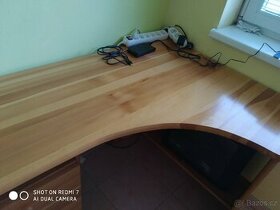 Psací stůl z masiv borovice