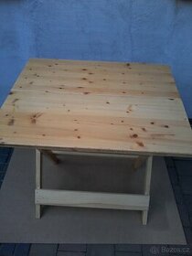 Prodám dřevěný rozkládací stůl - 1