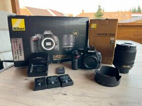 Nikon D5200 + objektiv Nikon 18-105mm VR