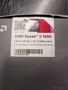 CPU AMD RYZEN 5 1600 - 1