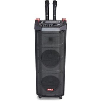 Prodám AIWA KBTUS-710MKII + 2 mikrofony – velmi dobrý stav - 1