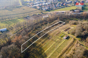 Prodej louky, 1266 m2, Valy nad Labem