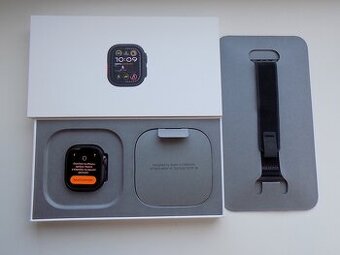 Apple Watch Ultra 2 (2024) + Cellular Černý titan - ZÁRUKA