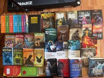 Harry Potter,Pratchett,Kost přání,Kulhánek,Nástroje smrti