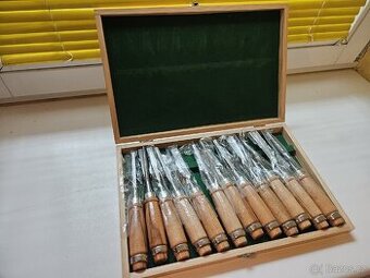 Sada řezbářských dlát Extol premium 12ks