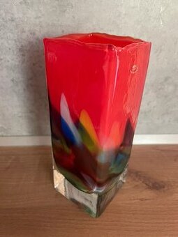 Luxusní váza z hutního skla - Art Glass PRINC