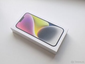 APPLE iPhone 14 128GB Starlight - ZÁRUKA - NOVÝ