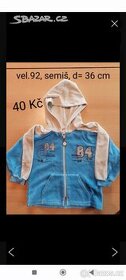 Mikiny vel.92 různé