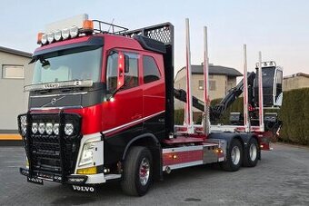 9258 - Volvo FH4 540 - 6x4 – Lesovůz + HR-V-KRAN V10CX – EUR