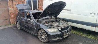 BMW e91 325xi na díly, motor s LPG ok