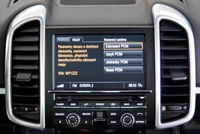 Oprava jednotek Porsche PCM 3.1, aktualizace navigace