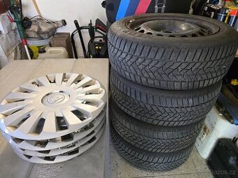 Originál 8mm zimní sada Škoda R16 5x112 Dunlop WinterSport 5