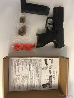 Nová dětská pistol.(plastová na gumové projektily)