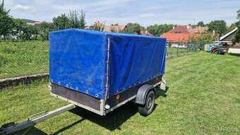Přívěsný vozík 248x134cm, plachta, 700kg, 100km/h