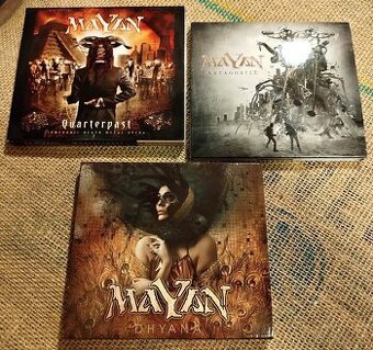 3x CD MAYAN - prodej DEATH METALOVÉ sbírky 