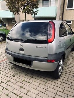 Opel Corsa C 1.2 benzin automat najeto 88 tisíc