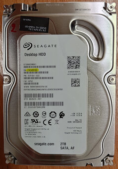 2 ks - Seagate 3.5" HDD - 2TB - ST2000DM001
