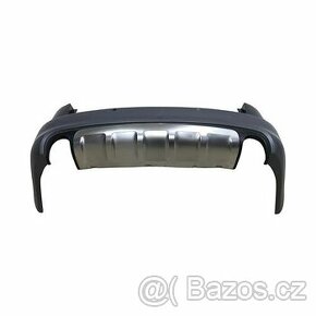 Zadní nárazník šedá LZ7L/černá Audi A6 4F Allroad r.v. 2007