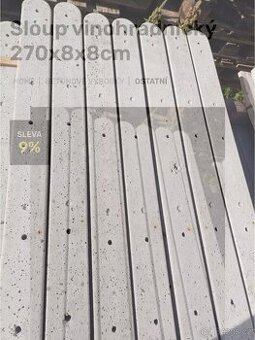 Koupím betonové sloupky