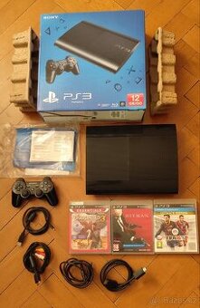 PS3 Sony PlayStation 3 superslim - rezervace - 1