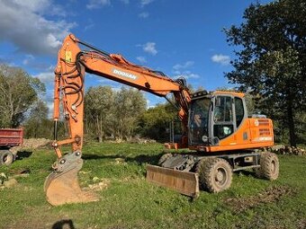 Kolový bagr / rypadlo Doosan DX 160 W - 3, SPZ