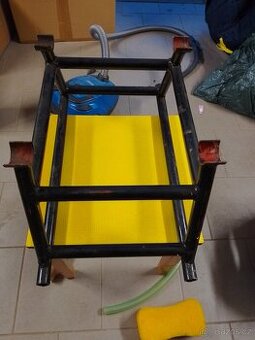 Zimní stojan na Honda Shadow 750