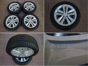 Letní sada alu disky - originál Renault 5x114,3 7Jx17 ET49