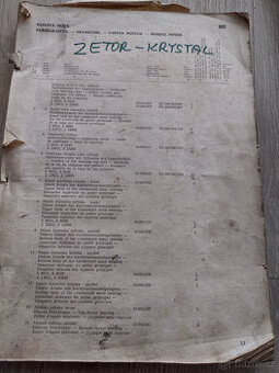 ZETOR CRYSTAL, KOMBAJN E 512,KATALOGY ND