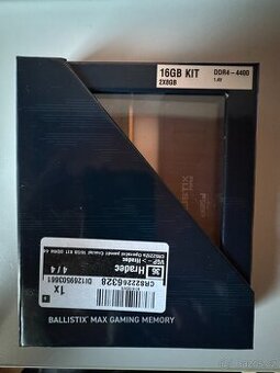 Crucial 16GB KIT DDR4 4400MHz CL19 Ballistix Max