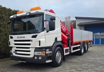 Scania P270 - 6x2 - Valník + HR-FASSI F165 AXP23