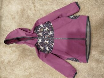 UNUO softshellová bunda jednorožci vel. 128-134 - 1