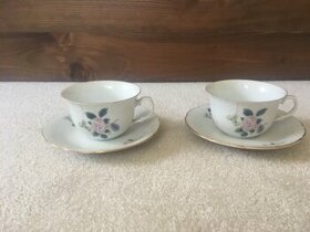 Hrníčky s podšálky (2 kusy)