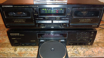 Prodám CD přehrávač, tape deck zn.Pionner