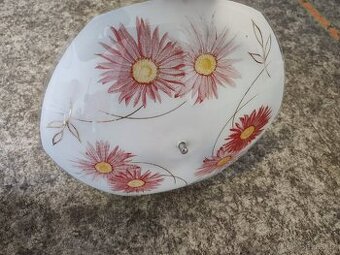 Retro lustr se vzorem kytek