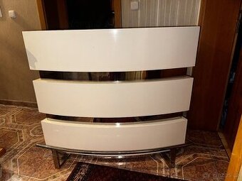 Barový pult bílý - 1