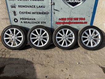 Alu Originál Audi 5x112 včetně pneu 255/45 R19 Firelli